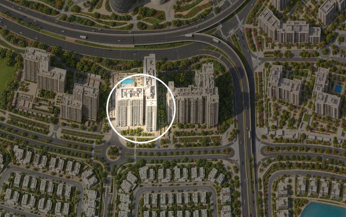 Hills Park in der Gebietsdarstellung von Dubai Hills Estate