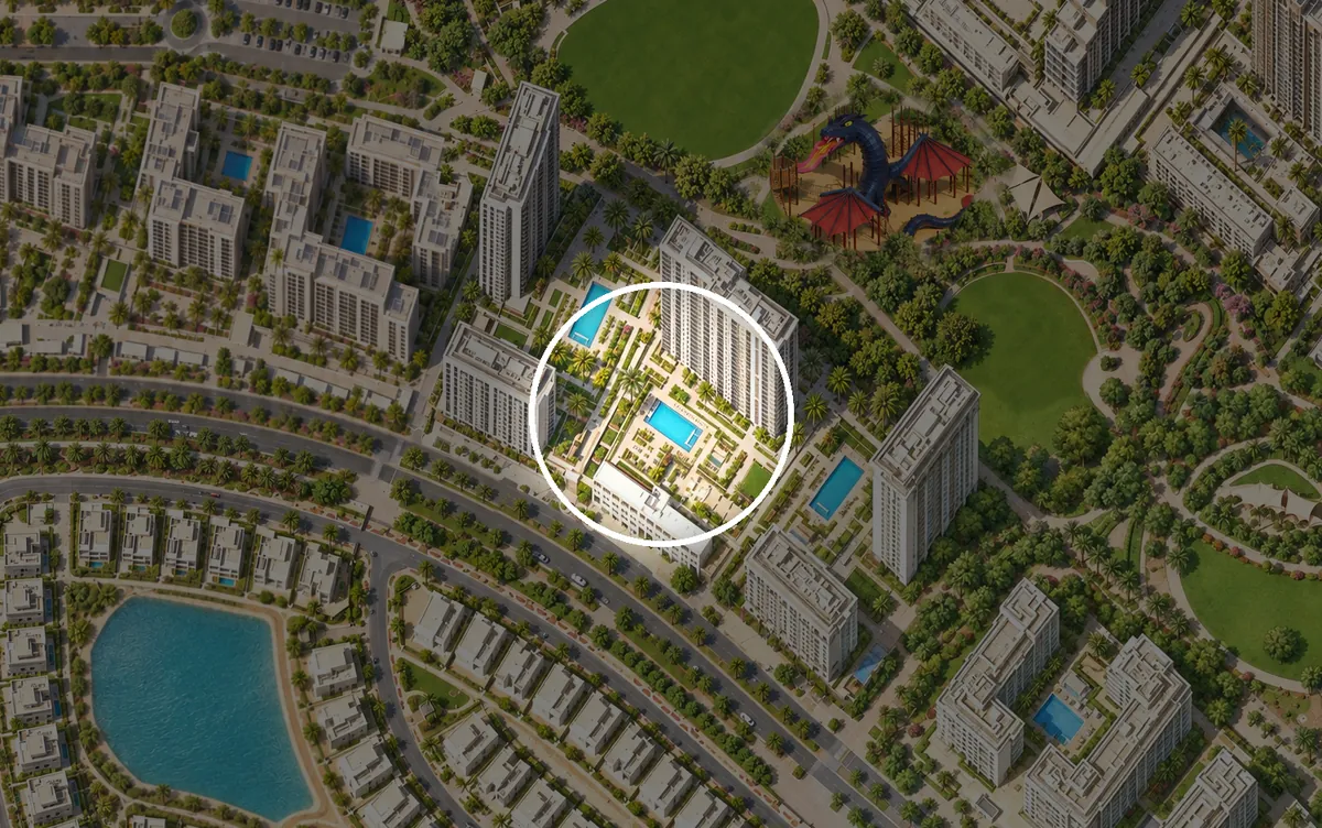 Lime Gardens dans le paysage de Dubai Hills Estate