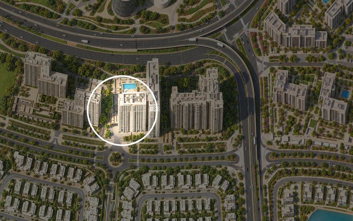 Majestic Vistas in der Gebietsdarstellung von Dubai Hills Estate