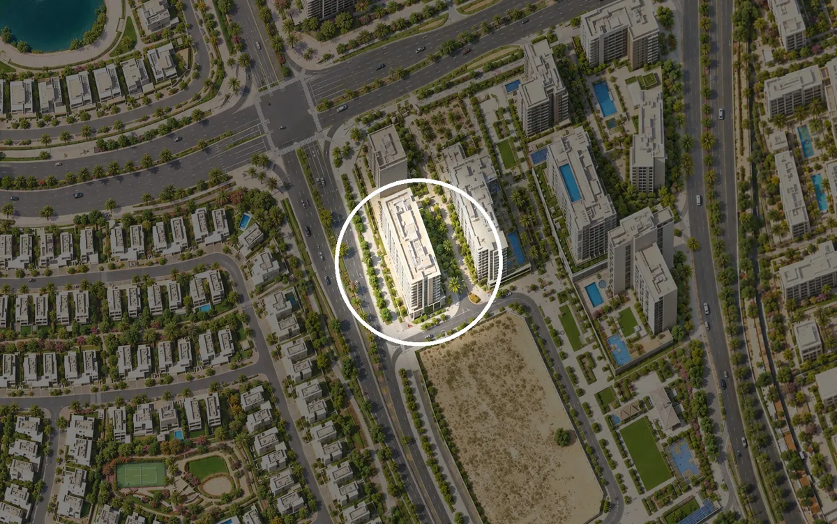 The Grove By Iman auf der Gebietskarte von Dubai Hills Estate